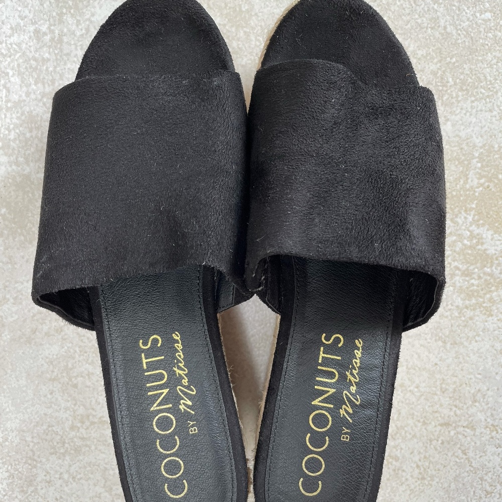 Black Platform Espadrille